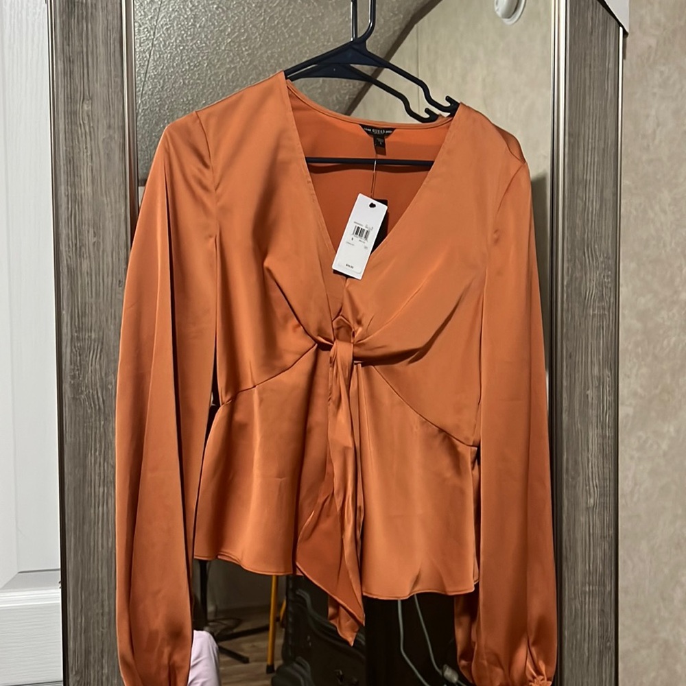 Long sleeve guess blouse